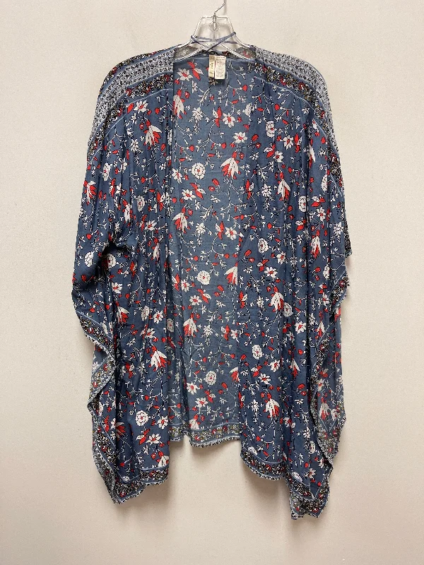 Blue & White Kimono Japna, Size Onesize