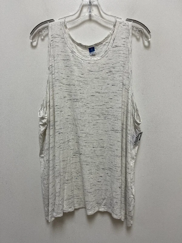 Grey Top Sleeveless Old Navy, Size 2x