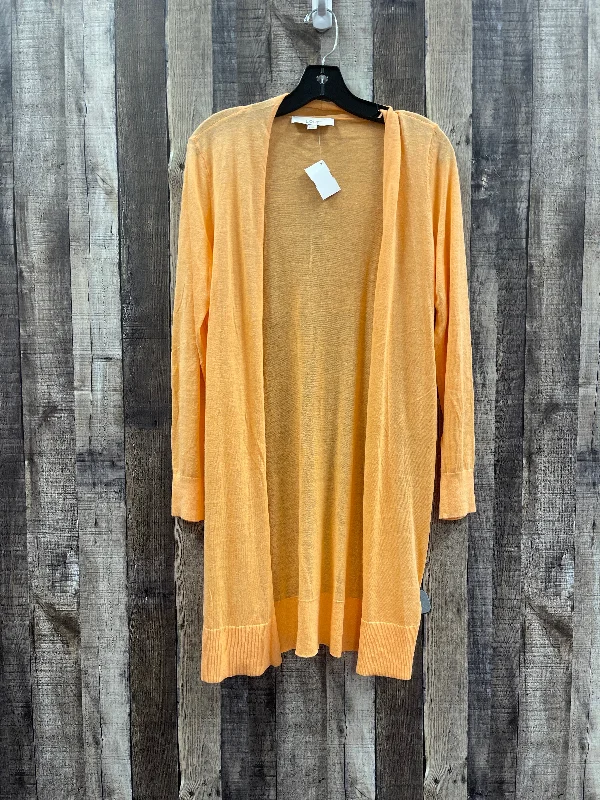 Orange Cardigan Loft, Size S