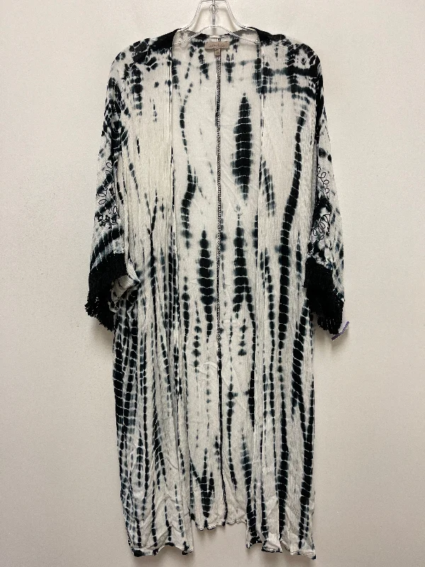 Tie Dye Print Kimono Wonderly, Size S