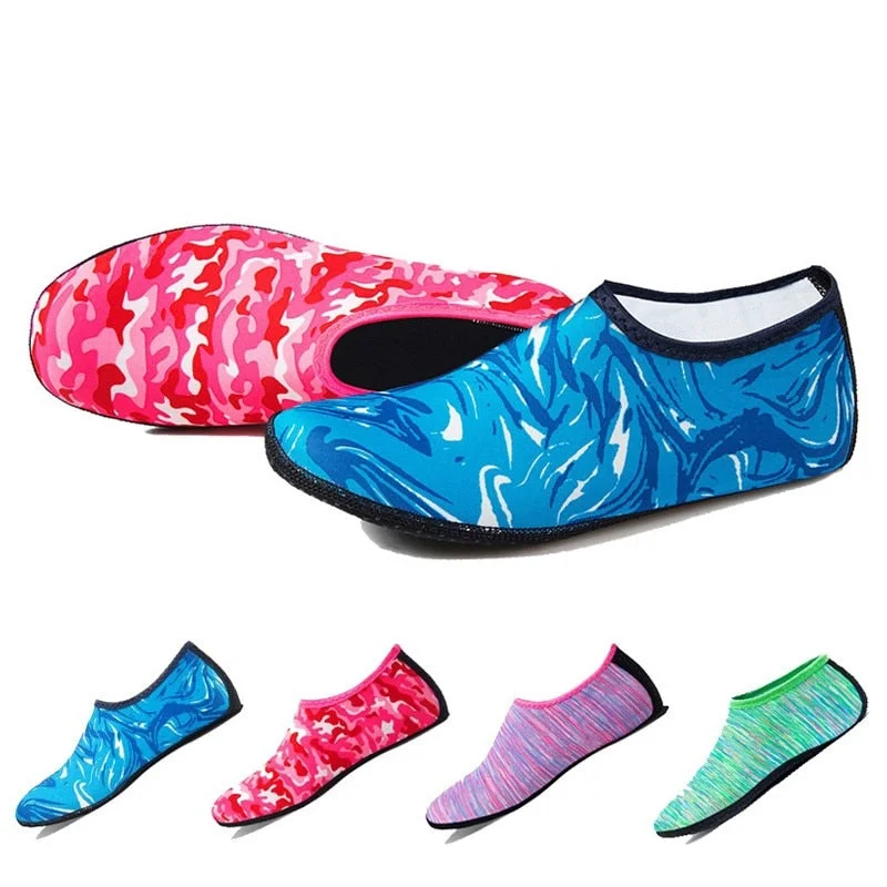 Unisex Adults Kids Diving Sock Barefoot Water Sport Shoes Aqua Sock Snorkeling Seaside Swimming Non-slip Anti-skid Yoga Shoe