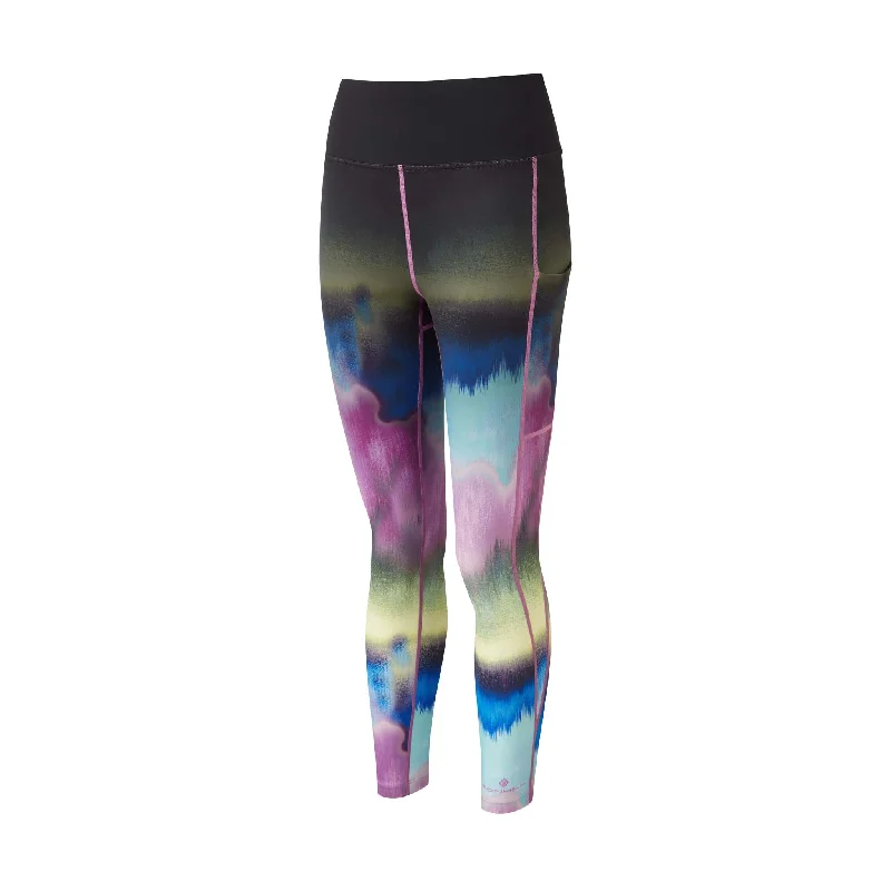 Ronhill | Women's Tech Gradient Crop Tight - Multi Mirage