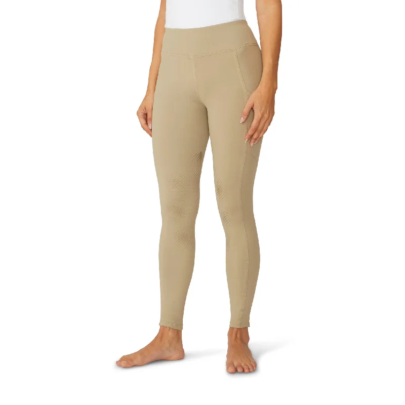 Women's Signature Flexion Knee Patch Tight - Sandstone